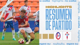 Rayo Majadahonda vs Celta Fortuna 11  Resumen y goles  Highlights Primera Federación [upl. by Althea]