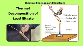 Thermal Decomposition of Lead Nitrate [upl. by Siana]