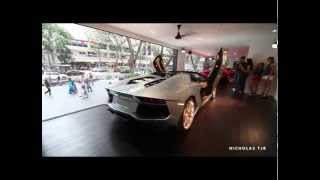 Lamborghini Rev battle Sesto Huracan Aventador [upl. by Carol-Jean321]