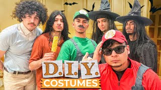 LOS BOYZ HALLOWEEN DIY COSTUME CHALLENGE [upl. by Siramed]