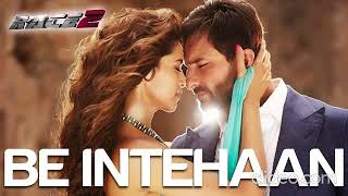 Be Intehaan without music  Atif Aslam  Sunidhi Chauhan  Race 2  VOCALS ONLY [upl. by Andert]