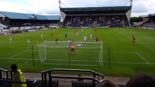 David Goodwillie Goal vs Raith Rovers  120715 [upl. by Derwon]