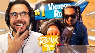 la mia Prima Vittoria Reale del Capitolo REMIX di FORTNITE [upl. by Berghoff784]