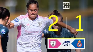 Madrid CFF vs RCD Espanyol 21  Resumen y goles  Highlights Liga F [upl. by Boru]