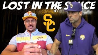 DOES LSU DEFENSIVE COORDINATOR HAVE CONCERNS ABOUT USC [upl. by Yelyac]