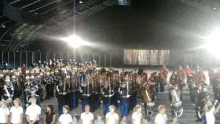 Malta Military Tattoo 2009 Massed Pipes and Drums Closing [upl. by Avan]