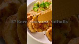 💵 7 Korean Style Meatballs Easy Korean Food [upl. by Eeldarb]