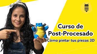 Curso de PostProcesado 🎨  Cómo pintar tus impresiones 3D  FILAMENTO PLA [upl. by Isiad380]