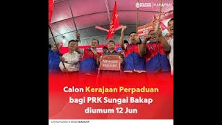 LIVE12624 Pengumuman calon Pakatan Harapan Sg Bakap 2024 [upl. by Yenolem]