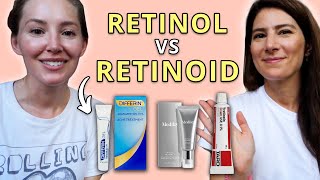 Retinol vs Retinoid Dermatologist Skincare Favorites [upl. by Laban674]