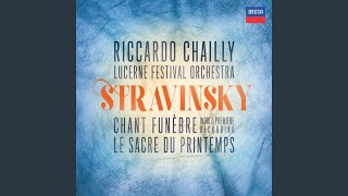 Stravinsky Chant funèbre Op 5 Live [upl. by Eledoya]