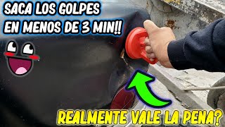 ✅LIFE HACKS COMO SACAR GOLPES DE UN COCHE CON CHUPÓN O BOMBA DE SUCCIÓN DE UNA MANERA SUPER FÁCIL [upl. by Nylorac942]