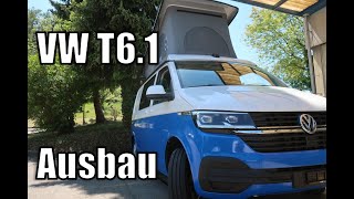 VW T61 der professionelle Camper Ausbau [upl. by Ecirtnahs]