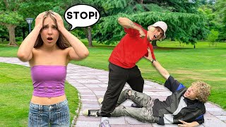 ARGUING IN FRONT OF MY EXGIRLFRIEND PRANK  ft Piper Rockelle [upl. by Goodspeed360]