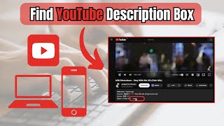 How To View Description Box On YouTube For PCLaptop or Mobile AndroidiOS [upl. by Collimore507]