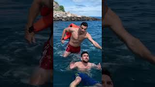 Ronaldo Saves Messi shortsvideo shortvideo shorts short 1 [upl. by Enilhtak]