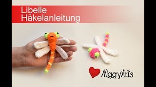 Häkelanleitung Libelle [upl. by Noived]