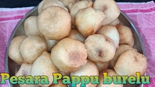 Pesara Pappu burelu recipe in TeluguNavaratri prasadam recipe [upl. by Tawsha656]