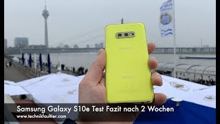 Samsung Galaxy S10e Test Fazit nach 2 Wochen [upl. by Telimay656]