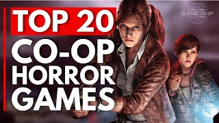 Top 20 BEST Couch Coop Horror Games [upl. by Akimot]