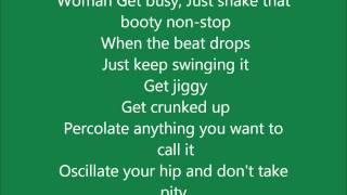 Sean Paul Get Busy Lyrics [upl. by Alikee]