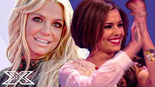 TOP Britney Spears Covers During Auditions amp Live Shows On The X Factor  X Factor Global [upl. by Rairb70]