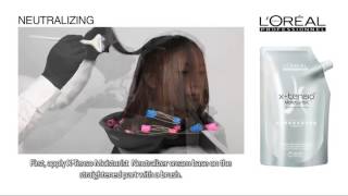 LOreal Paris Glamour StepbyStep Video  Korean Straight Perm [upl. by Aratehs762]