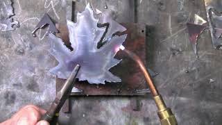 Cutting Copper with the OxygenAcetylene Torch [upl. by Kipper700]