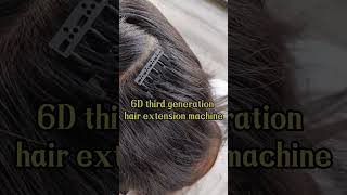 6D third generation hair extension machine [upl. by Annahavas722]