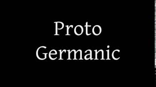 Schleichers Tale in Proto Germanic [upl. by Galatea2]