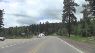 A Scenic Drive Through Beautiful Cloudcroft New Mexico [upl. by Beare150]