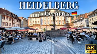 Heidelberg Walking Tour 4K  Explore the Best of Heidelberg’s Old Town Castle and Scenic Views [upl. by Airotkciv]