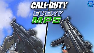 EVERY MP5 in Mainline Call of Duty History [upl. by Petersen349]