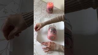 How to wrap a gift Wrapping ideas shortvideo how howto giftwrapping giftideas candle asmr [upl. by Osei267]