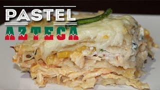 COMO HACER PASTEL AZTECA  Receta Facil [upl. by Esiuole804]