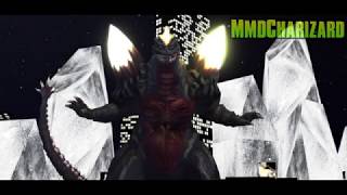 MMD Model Showcase  SpaceGodzilla [upl. by Marilee]