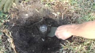 Raise Sunken Sprinkler Heads in 60 Seconds [upl. by Leffert295]