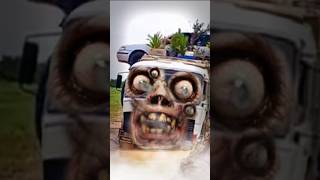 Truk Zombie gendong mobil dijalan berlumpur shorts truck truk mobiltruck mobiltruk [upl. by Anilah522]