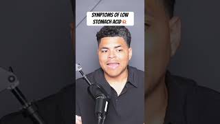 Symptoms of Low Stomach Acid digestion stomachacid bloating [upl. by Xerxes653]