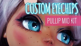 Make It Own Pullip Part 2 Customizing Eye Chips and Assembly [upl. by Okuy]