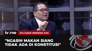 Jubir Timnas AMIN Kritisi Janji Makan Siang Gratis Prabowo  AKIP tvOne [upl. by Enirolf46]