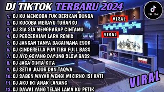 DJ TIKTOK TERBARU 2024  DJ VIRAL TIKTOK🎵 DJ KU MENCOBA TUK BERIKAN BUNGA  FULL BASS [upl. by Mandler]