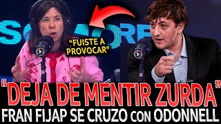 ¡EL LIBERTARIO FRAN FIJAP se CRUZÓ con ODONNELL en VIVO tras la AGRESIN de los ZURDOS [upl. by Feledy]