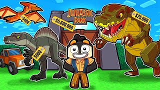 JURASSIC DINOSAUR TYCOON Minecraft [upl. by Nahtan]