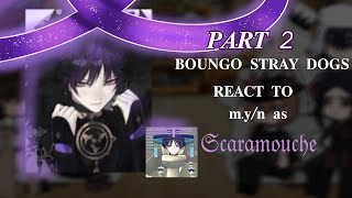 Bungo stray dogs react to yn 1 as Scaramouche 1 22  ★MoonMoon★  bsd scaramouche [upl. by Mar]