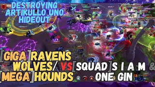 GIGARavens WolvesHOUNDS vs RADIANT2nd Fight VS SQUAD SIAM amp OneGin  Albion Online ZvZ fight [upl. by Aihsital]