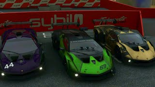 PURE V12 PERFORMANCE ON THE TRACK Lamborghini SCV12 [upl. by Hofstetter]