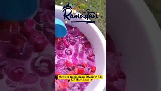 ramadhanvibes fypシ゚viral ramadhan2025 menujuramadhan esbuah takjil [upl. by Akema339]