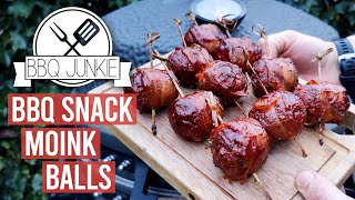 MOINK Balls  BBQ Snack  BBQ Junkie [upl. by Laen210]