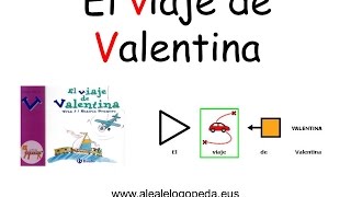 CUENTO con PICTOGRAMAS EL VIAJE DE VALENTINA V [upl. by Zweig]